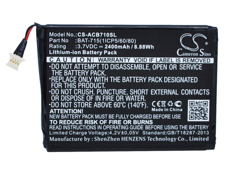 Acer Iconia Tab B1, Iconia Tab B1-710, Iconia B1-A71, Iconia B1-A71-83174G00nk