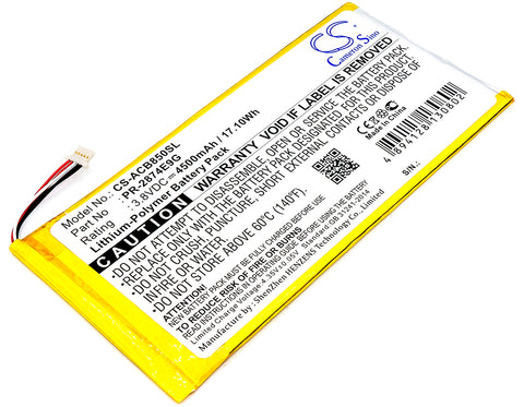 Acer A6001,B1-850-K35X,Iconia One 8 B1-850; P/N:PR-2874E9G Battery