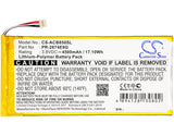New 4500mAh Battery for Acer A6001,B1-850-K35X,Iconia One 8 B1-850; P/N:PR-2874E9G