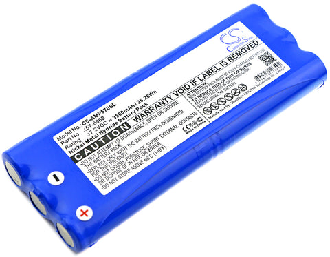 3600mAh / 26.64Wh Replacement battery for AMX MVP Touch Panels, MVP-8400, MVP-8400 Modero ViewPoint Touc