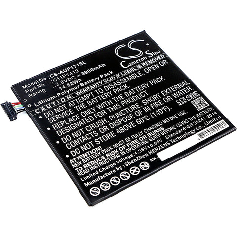 Asus FE170CG,FE175CG,Fonepad 7 FE171MG,ME175CG; P/N:0B200-01260000,C11P1412,C11P1412 (1ICP3/99/100) Battery