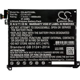 New 4900mAh Battery for Asus Transformer Book T300chi; P/N:0B200-01520000,C21N1421