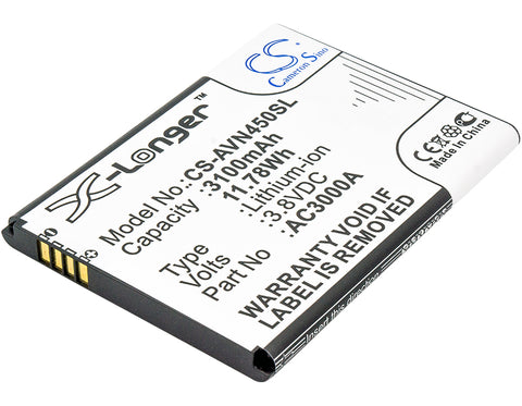 2200mAh / 8.14Wh Replacement battery for Archos 50c Platinum