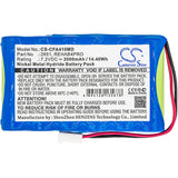 Cameron Sino Replacement Battery for Cefar Activ 4, Myo 4, Rehab 4 Pro (2000mAh)