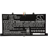 New 3200mAh Battery for DELL CFC6C,D1R74,Venue 11 Pro Keyboard Dock; P/N:7WMM7,CP305193L1,DL011301-PLP22G0