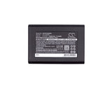 2000mAh Battery for Eartec Comstar Com-Center