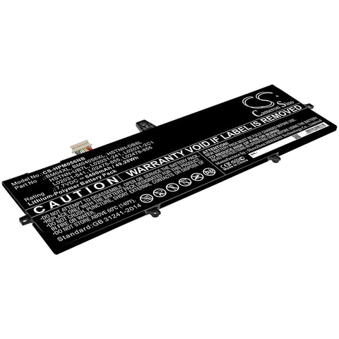 HP Elitebook 1030 X360 G3,EliteBook x360 1030 G3,EliteBook x360 1030 G3 3ZH01EA,EliteBook x360 1030 G3 45X96UT,EliteBook x360 1030 G3 4SU65UT,EliteBook x360 1030 G3 4WW20PA,EliteBook x360 1030 G3 4WW24PA,Elitebook x360 1030 G3 4WW35PA,Elitebook1030 G3; P/N:BM04056XL,BM04XL,HSTNN-DB8L,HSTNN-UB7L,L02031-241,L02031-2C1,L02031-541,L02475-855,L02478-855 Battery