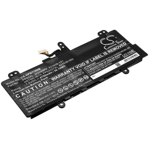 HP Pavilion 11-S001TU,Pavilion 11-S002TU,Pavilion 11-S003TU; P/N:823909-141,824538-005,824538-850,824561-005,HSTNN-1B7H,HSTNN-IB7H,PP02037XL,PP02037XL-PR,PP02XL,PPO2XL,TNP-Q166,TPN-Q166,V5E26PA,W0H98PA,W0H99PA Battery