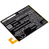 New 4850mAh Battery for Lenovo Tab 4,Tab4,TB-8504F,TB-8504X,ZA2B0009US; P/N:L16D1P34
