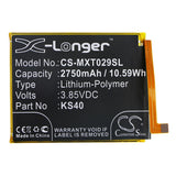 New 2750mAh Battery for Motorola Moto E6 Play,XT2029-1; P/N:KS40