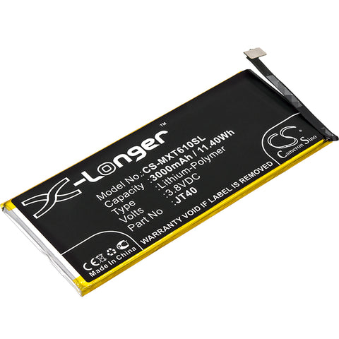 Motorola Moto G6 Plus,XT1926-1,XT1926-2,XT1926-3,XT1926-5,XT1926-6,XT1926-7,XT1926-8,XT1926-9; P/N:JT40 Battery