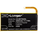 New 2900mAh Battery for Motorola Moto G7,XT1962-1,XT1962-4,XT1962-5,XT1962-6; P/N:JG30