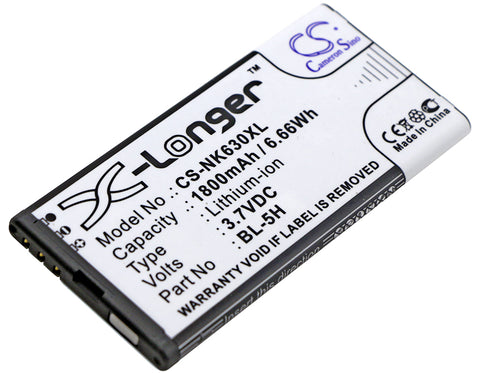 2400mAh / 9.12Wh Replacement battery for Microsoft Lumia 640 Dual SIM,Lumia 640 LTE