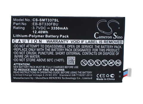 Samsung Galaxy Tab 4 8.0, Galaxy Tab4 8.0", SM-T337A, SM-T337V, SM-T337T, SM-T330NU