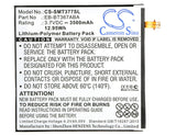 Battery for Samsung SM-T377,  SM-T377A,  SM-T377V