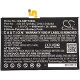 New 6800mAh Battery for Samsung Galaxy Tab S5e,Galaxy Tab S5e 10.5,Galaxy Tab S5e 10.5 2019,Galaxy Tab S5e LTE,Galaxy Tab S5e WiFi,SM-T720,SM-T725; P/N:EB-BT725ABU,GH43-04928A