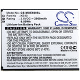 Cameron Sino New 2500mAh Replacement Battery for Motorola, Moto E6, XT2005, XT2005DL, XT2005-1, XT2005-1PP, XT2005-3, XT2005-4, XT2005-5
