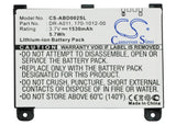New 1530mAh Battery for Amazon Kindle2,KindleDX,KindleII; P/N:170-1012-00,DR-A011