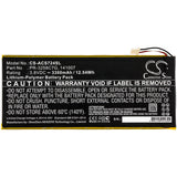 New 3300mAh Battery for Acer A1-734,Iconia Talk S; P/N:141007,KT.0010N.001,PR-3258C7G