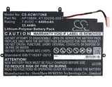 Battery for Acer Aspire Switch 11 SW5-173,  Aspire Switch 11 SW5-173P,  Switch 11