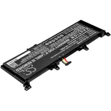 New 4000mAh Battery for Asus FX502VS,FX502VY,G502VS,G502VS-FY010T,G502VS-FY018T,G502VS-FY032T,G502VS-FY084T,G502VS-FY319T,G502VS-GZ214T,G502VS-GZ283T,G502VS-GZ369T,G502VSK,G502VY,G502VY-FY055T