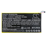 New 3250mAh Battery for Asus ZenPad 7.0 Z370C,ZenPad M700KL; P/N:0B200-01510100,C11P1425 (1ICP3/64/120)