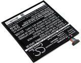 New 3900mAh Battery for Asus P022,P024,ZenPad 8.0 Z380C,ZenPad 8.0 Z380CX,ZenPad 8.0 Z380KL,ZenPad Z380C,ZenPad Z380CX,ZenPad Z380KL; P/N:0B200-01660200,C11P1505