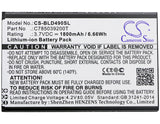Battery for BLU Dash G,  D490L,  D490U