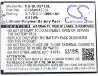 1300mAh / 4.81Wh Replacement battery for BLU D572,Studio 5.0S II