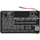 New 1500mAh Battery for Barnes & Noble  BNRV520,GlowLight 3,GlowLight 6 inches; P/N: PR-305084-ST