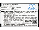 New 2300mAh Battery for Oricom SC860,SC870; P/N:93864