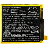 New 4100mAh Battery for Blackview BV8000; P/N:V636468P