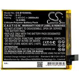 New Replacement 3800mAh Battery for VIVO S5,S5 Dual SIM,V1932A,V1932T; P/N:B-K2