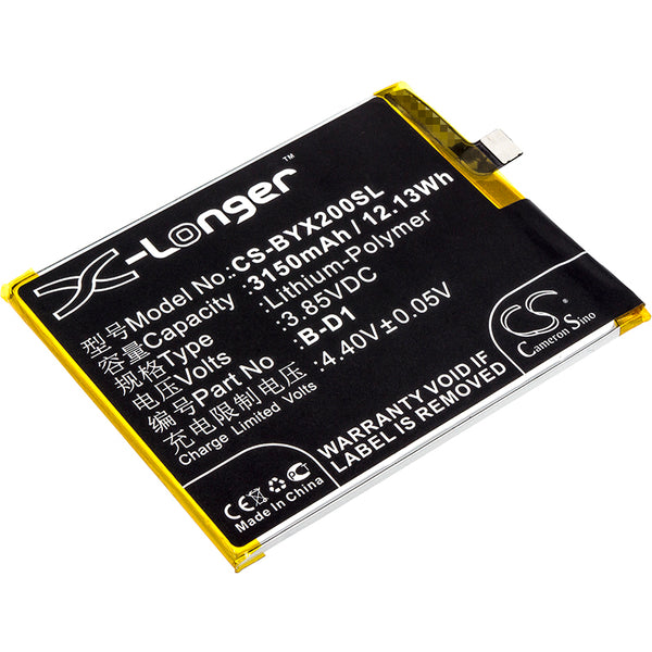 BBK VIVO X20A,VIVO X20A Dual SIM,VIVO X20A Dual SIM TD-LTE; P/N:B-D1 Battery