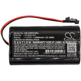 New 3400mAh Battery for ComSonics  101610-DF,QAM Sniffer; P/N: 101606-001