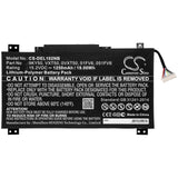 New Replacement 1250mAh Battery for DELL Latitude 10 STE2; P/N:051FV6,0VXT50,51FV6,9KY50,VXT50