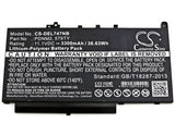 3300mAh Battery for DELL Latitude E7470, Latitude E7270