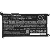 New Replacement 3400mAh Battery for DELL Chromebook 3400,Chromebook 5488,Chromebook 5493,Chromebook 5593; P/N:07T0D3,16DPH,7MT0R,JPFMR,P90F
