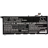 New 7850mAh Battery for DELL XPS 13 9360,XPS 13 9360-D1605G; P/N:0RNP72,PW23Y,RNP72,TP1GT