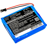  Equipment Battery for Extech MS6000, MS6000 Oscilloscopes, Ms6060, Ms6100, Ms6200 (4500mAh)