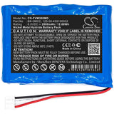 New Replacement 2000mAh Battery for Fresenius Injectomat 500,Injectomat 500D,MCM Agilia 500,MCM Agilia 500D,MCM Injectomat Agilia; P/N:125-00-455100032,BK-3MCC