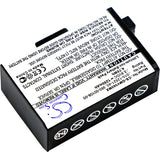 New 1250mAh Battery for Garmin Virb 360; P/N:010-12521-40,360-00106-00,361-00106-00
