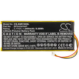 New 2400mAh Battery for Geneva WorldRadio; P/N:BPS454094P