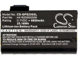 New 6800mAh Battery for Getac PS236,PS336; P/N:441820900006