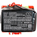 New 1500mAh Battery for Gardena McCulloch Rob R600,R40,R50,R70,R80,Rob R1000; P/N:586 57 62-02,589 58 61-01