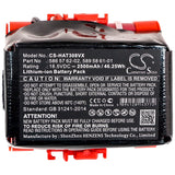New 2500mAh Battery for Gardena McCulloch Rob R600,R40,R50,R70,R80,Rob R1000; P/N:586 57 62-02,589 58 61-01
