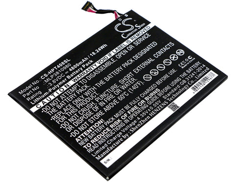 8300mAh / 94.62Wh Replacement battery for HP ZBook 17 G3, ZBook 17 G3 M9L94AV, ZBook 17 G3 T7V61ET