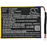 New 3100mAh Battery for LeapFrog 31576,Epic 7; P/N:TLp032CC1