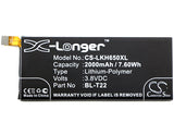 Battery for LG H650,  H650AR,  H650K