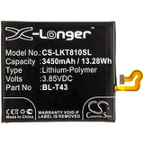 New 3450mAh Battery for LG G810,G8S ThinQ,G8S ThinQ Global,LMG810EA,LMG810EAW,LM-G810EAW; P/N:BL-T43,EAC64518901